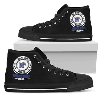 I Will Not Keep Calm Amazing Sporty Memphis Tigers High Top Shoes