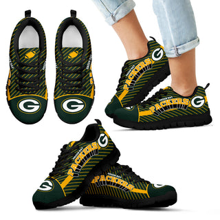 Lovely Stylish Fabulous Little Dots Green Bay Packers Sneakers