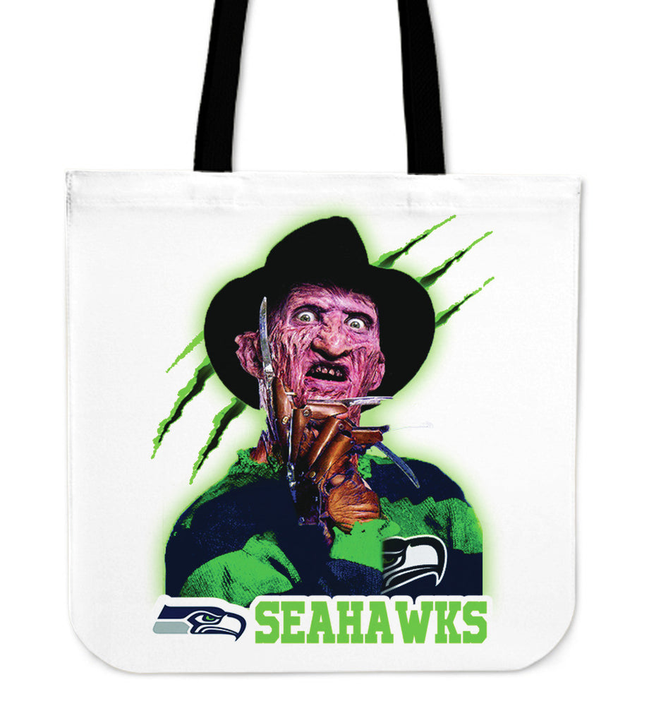 Seattle Seahawks Freddy Tote Bag - Best Funny Store