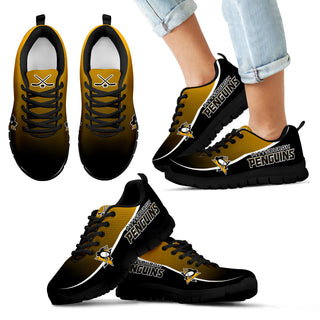 Colorful Pittsburgh Penguins Passion Sneakers