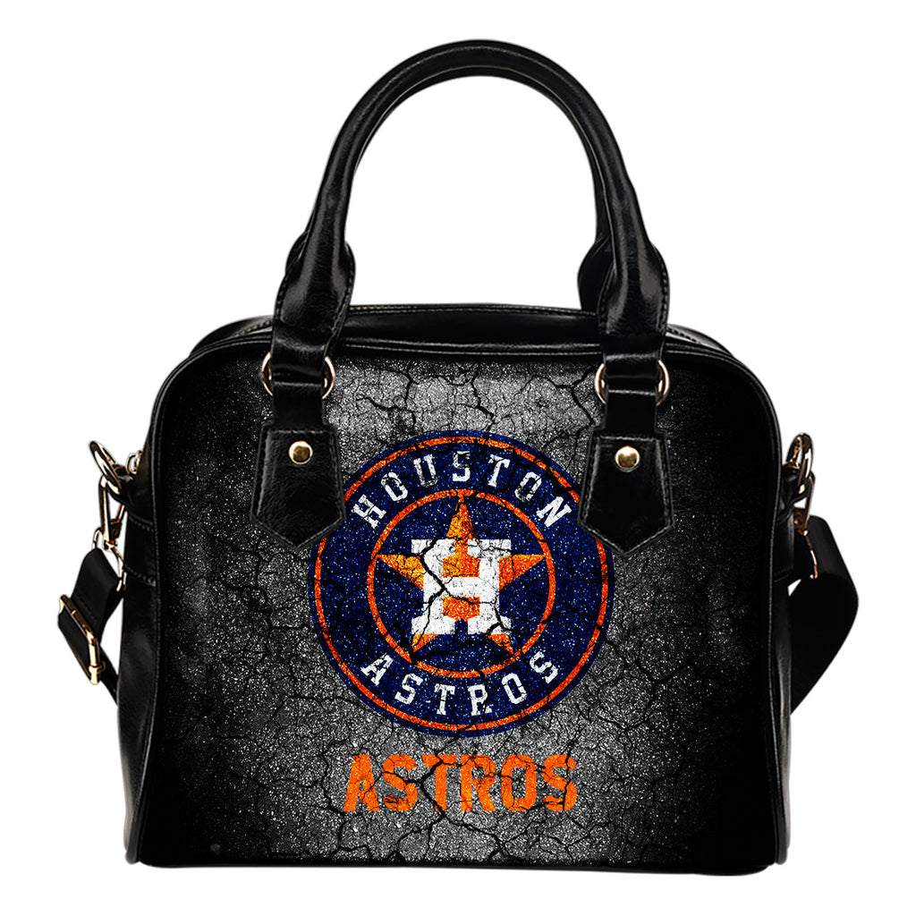 Wall Break Houston Astros Shoulder Handbags Women Purse