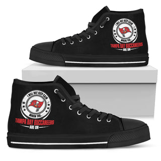 I Will Not Keep Calm Amazing Sporty Tampa Bay Buccaneers High Top Shoes