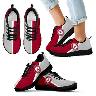 Dynamic Aparted Colours Beautiful Logo Alabama Crimson Tide Sneakers