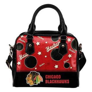 Personalized American Hockey Awesome Chicago Blackhawks Shoulder Handbag