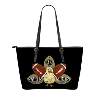 Thanksgiving New Orleans Saints Leather Bags - Best Funny Store