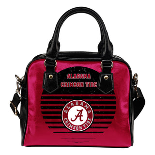 Back Fashion Round Charming Alabama Crimson Tide Shoulder Handbags