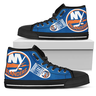 Straight Outta New York Islanders High Top Shoes