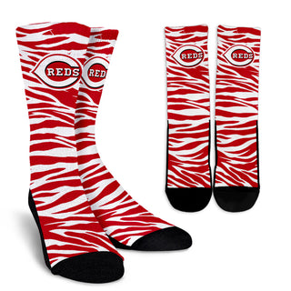 Camo Background Good Superior Charming Cincinnati Reds Socks