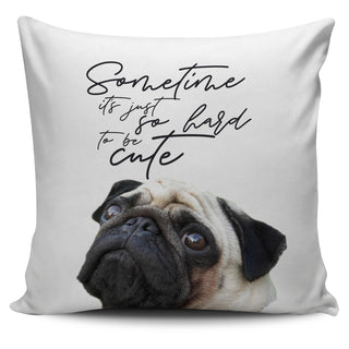 Look At Me Pug Pillow Covers