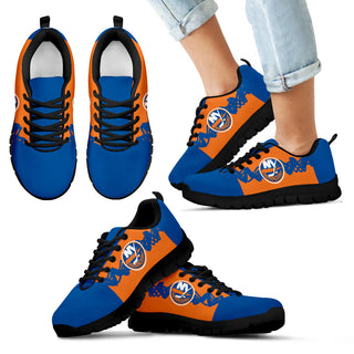 Doodle Line Amazing New York Islanders Sneakers V1