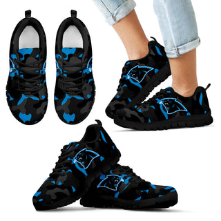 Military Background Energetic Carolina Panthers Sneakers