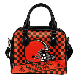 Different Fabulous Banner Cleveland Browns Shoulder Handbags