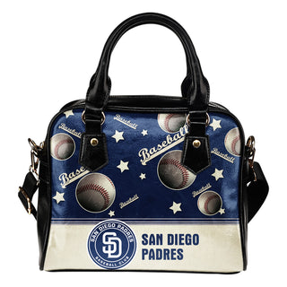 Personalized American Baseball Awesome San Diego Padres Shoulder Handbag
