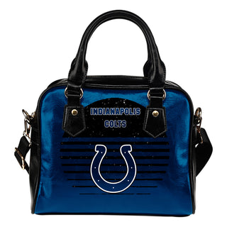 Back Fashion Round Charming Indianapolis Colts Shoulder Handbags