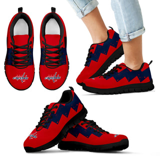 Dragon Flying Fancy Washington Capitals Logo Sneakers