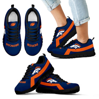 Denver Broncos Line Color Sneakers
