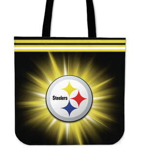 Pittsburgh Steelers Flashlight Tote Bags - Best Funny Store