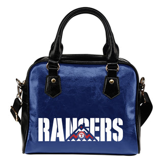 Texas Rangers Mass Triangle Shoulder Handbags