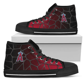 Colors Air Cushion Los Angeles Angels Gradient High Top Shoes