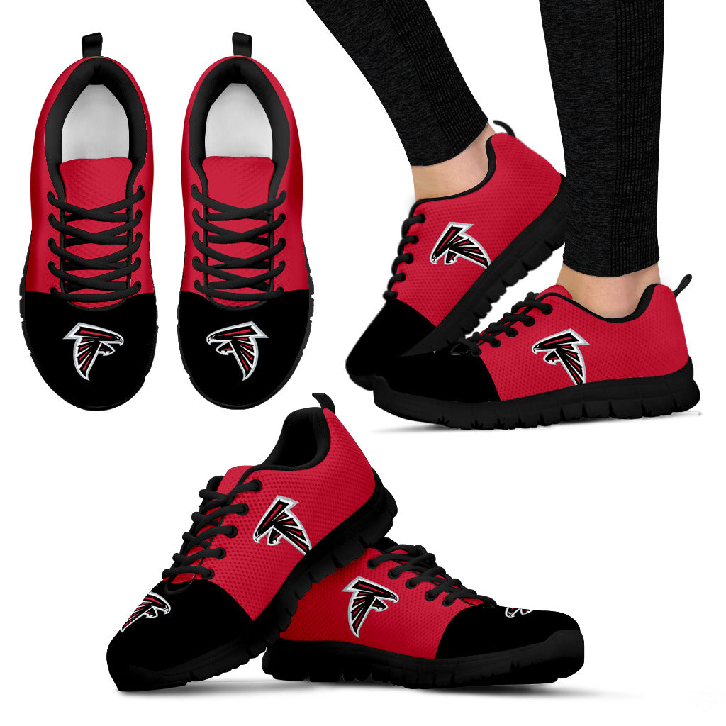 Two Colors Aparted Atlanta Falcons Sneakers
