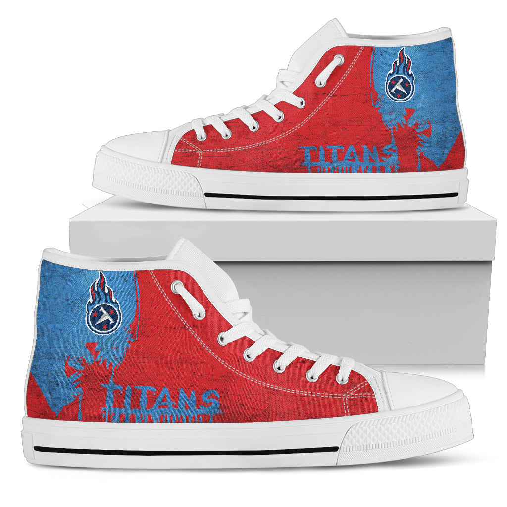 Alien Movie Tennessee Titans High Top Shoes