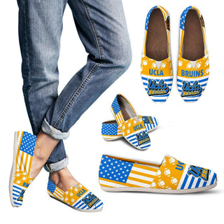 American Flag UCLA Bruins Casual Shoes