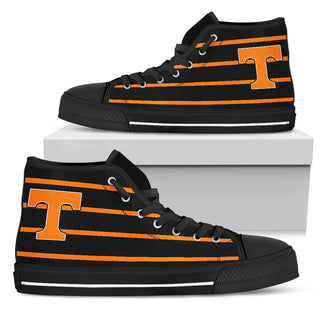 Edge Straight Perfect Circle Tennessee Volunteers High Top Shoes