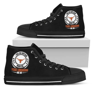 I Will Not Keep Calm Amazing Sporty Texas Longhorns High Top Shoes