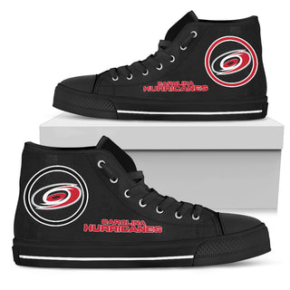 Circle Logo Carolina Hurricanes High Top Shoes