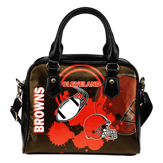 The Victory Cleveland Browns Shoulder Handbags