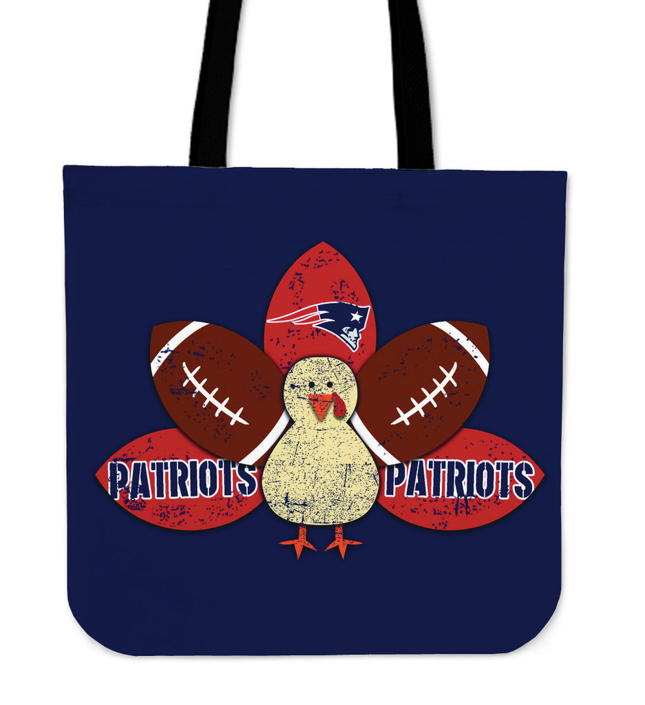 Thanksgiving New England Patriots Tote Bags - Best Funny Store
