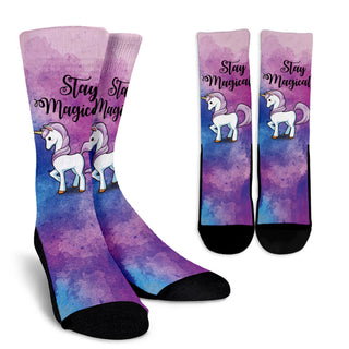 Stay Magical Unicorn Crew Socks