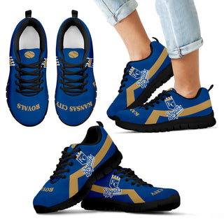 Kansas City Royals Line Logo Sneakers