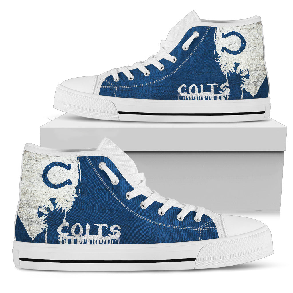 Alien Movie Indianapolis Colts High Top Shoes