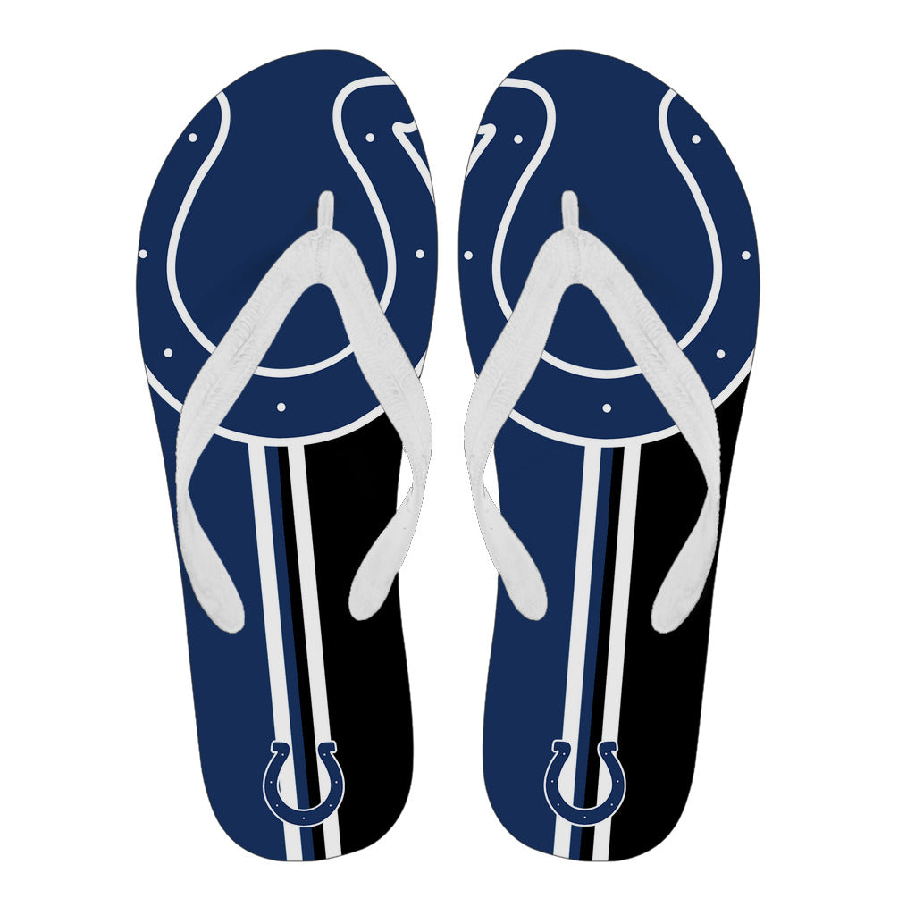 Indianapolis Colts Fan Gift Two Main Colors Flip Flops