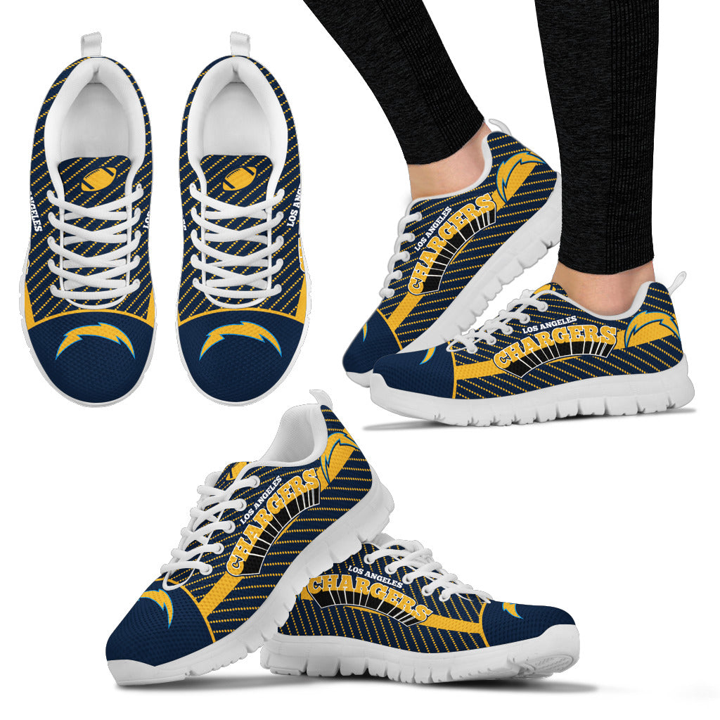 Lovely Stylish Fabulous Little Dots Los Angeles Chargers Sneakers