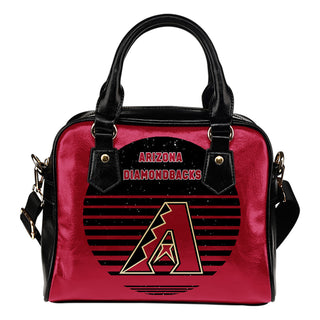 Back Fashion Round Charming Arizona Diamondbacks Shoulder Handbags