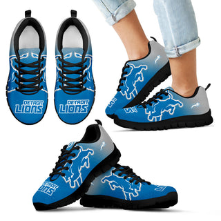 Special Unofficial Detroit Lions Sneakers