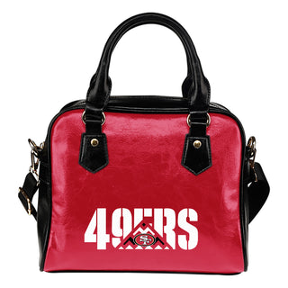 San Francisco 49ers Mass Triangle Shoulder Handbags