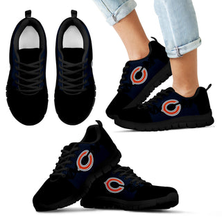 Doodle Line Amazing Chicago Bears Sneakers V2