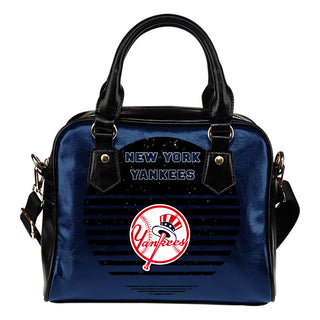 Back Fashion Round Charming New York Yankees Shoulder Handbags