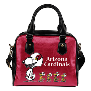 Lovely Animal Team Arizona Cardinals Shoulder Handbag