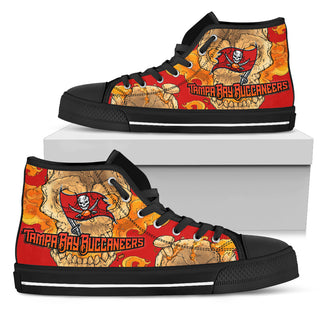 I Am Die Hard Fan Your Approval Is Not Required Tampa Bay Buccaneers High Top Shoes