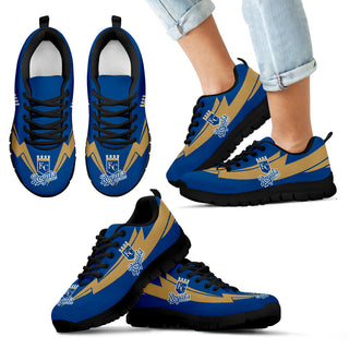 Three Amazing Good Line Charming Logo Kansas City Royals Sneakers