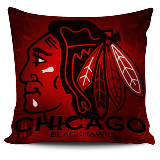 Chicago Blackhawks Pillow Covers Red Style