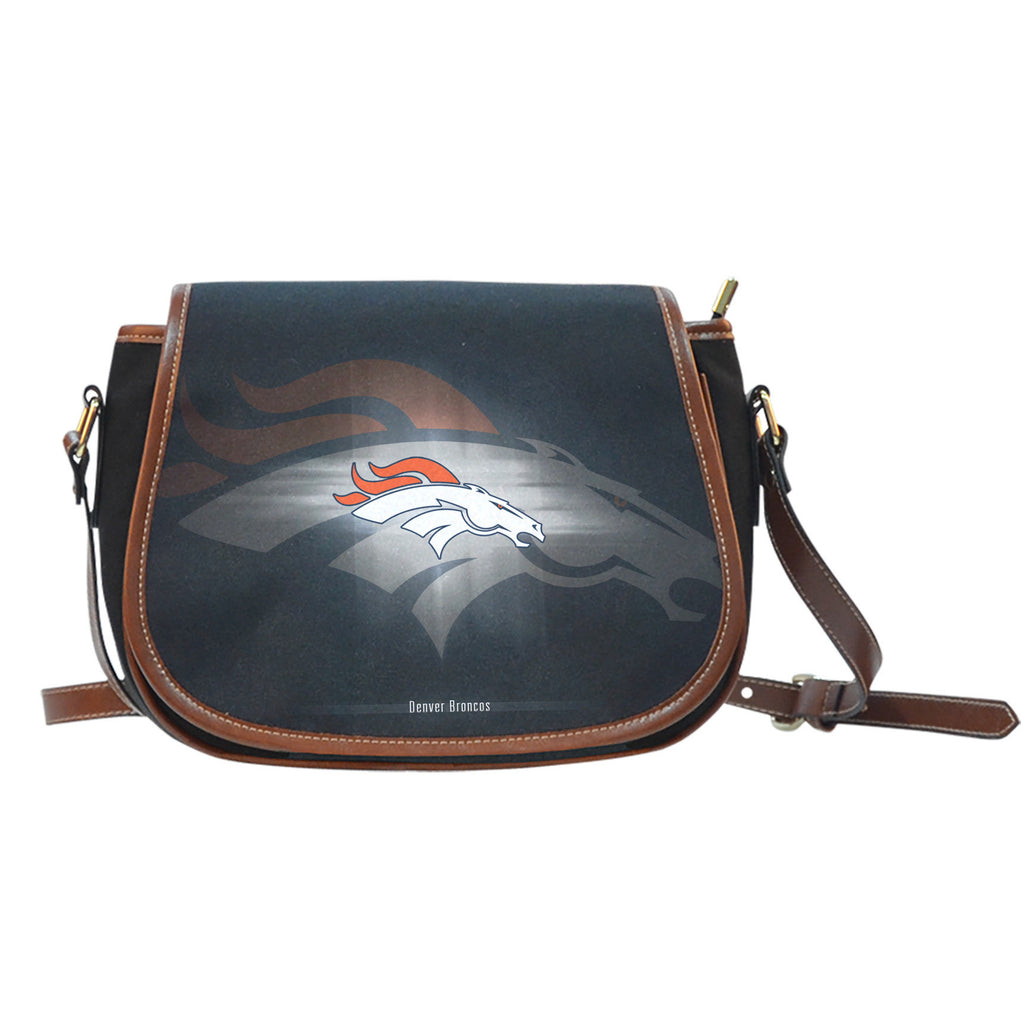Denver Broncos Light Logo Saddle Bags