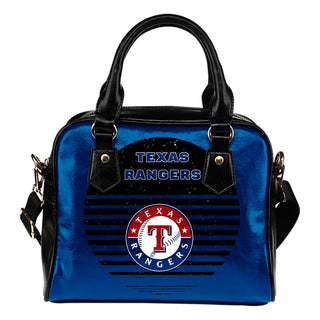 Back Fashion Round Charming Texas Rangers Shoulder Handbags