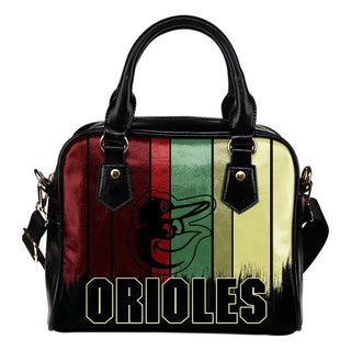 Vintage Silhouette Baltimore Orioles Purse Shoulder Handbag