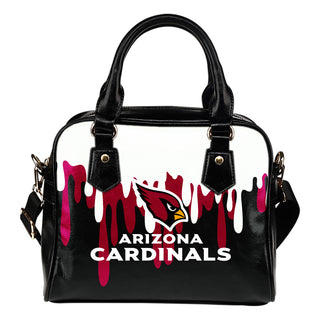 Color Leak Down Colorful Arizona Cardinals Shoulder Handbags