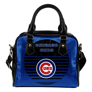 Back Fashion Round Charming Chicago Cubs Shoulder Handbags